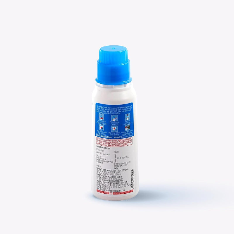 IFB Essentials Fabo Stain Remover - 100 ml | Removes tough stains such as egg, blood, grass, tea, chocolate, coffee, win