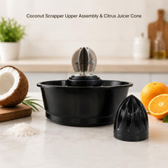 RIO 4G Food Processor Attachment with Coconut Scraper | Compatible with Sujata Mixer Grinder
