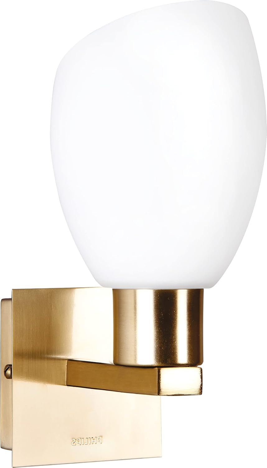 Philips Muziris Single Head 9-Watt Smart Wiz Wi-Fi Enabled LED Wall Light/Wall Lamp for Bedroom