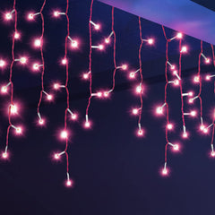 Philips Starlit 12 Meter 72 LEDs String Light for Decoration (58224-pink) (Pack of 4)