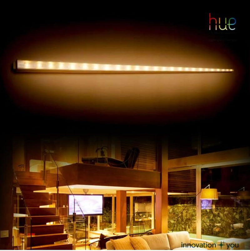 Philips 31185 MEMURU wall lamp LED white 1x11W Philips Hue White Ambiance Memuru LED cove light 3feet linkable one to
