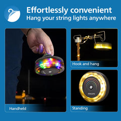 Philips GleamString Premium Rechargeable LED String Lights 8M Reel (Pack of 2)
