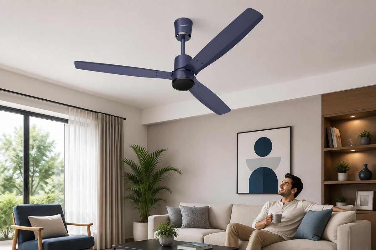 V-Guard Airwiz Plus BLDC 1200 mm Ceiling Fan with Remote