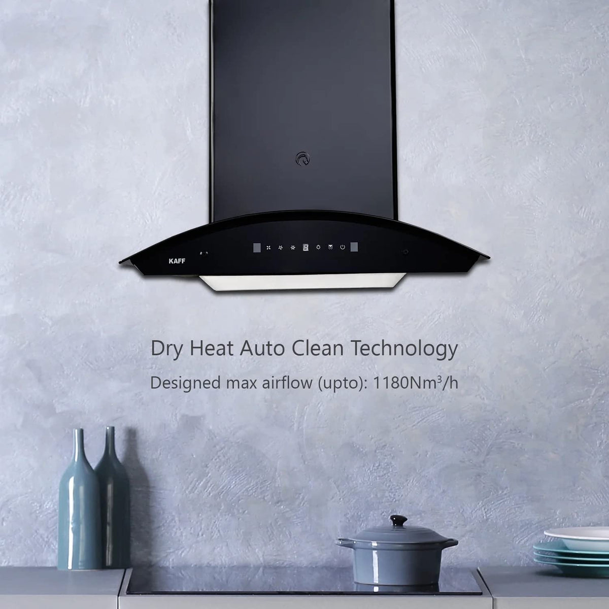 Kaff Prima DHC 90 Cm Chimney for Kitchen