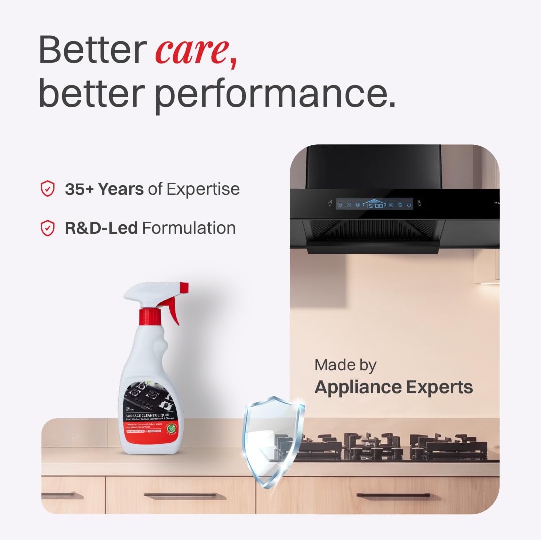 IFB Essentials 2-in-1 Kitchen Cleaner and Surface Cleaner Spray & Disinfectant | Removes Tough Grease, Oil & Food Stains