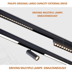 Philips Webber 6W Spot Blade Natural White for Magnetic Track Lighting, Warm White, 3500K, 48V DC