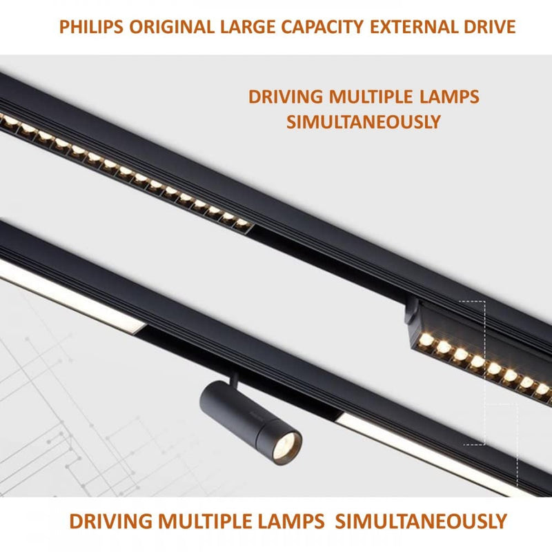 Philips Webber 6W Spot Blade Natural White for Magnetic Track Lighting, Warm White, 3500K, 48V DC
