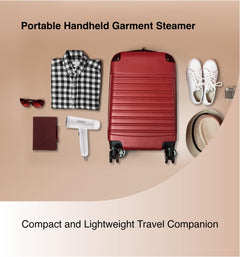 Usha Techne Direct 500, 1300Watt Garment Steamer for Powerful Vertical Steaming | Powerful Steam Output Upto 20gm/min | 80ml Water Tank Capacity | Light Weight & Portable | 2 Years Warranty | (White)