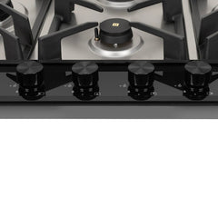 Faber 4 Burner 90Cm PNG Hybrid HOB|Auto Ignition|Flame Failure Device|2 5Kw Brass Burner|Free Installation|2yr comprehen