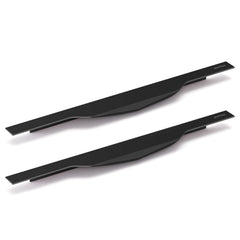Plantex Profile Handle for Kitchen Cabinet/14 Inch Aluminium Drawer Profile Handle/Wardrobe Pull Handle for Home/Office/Hotel - Pack of 2 (Black) (Model APS-PF-1002)-1