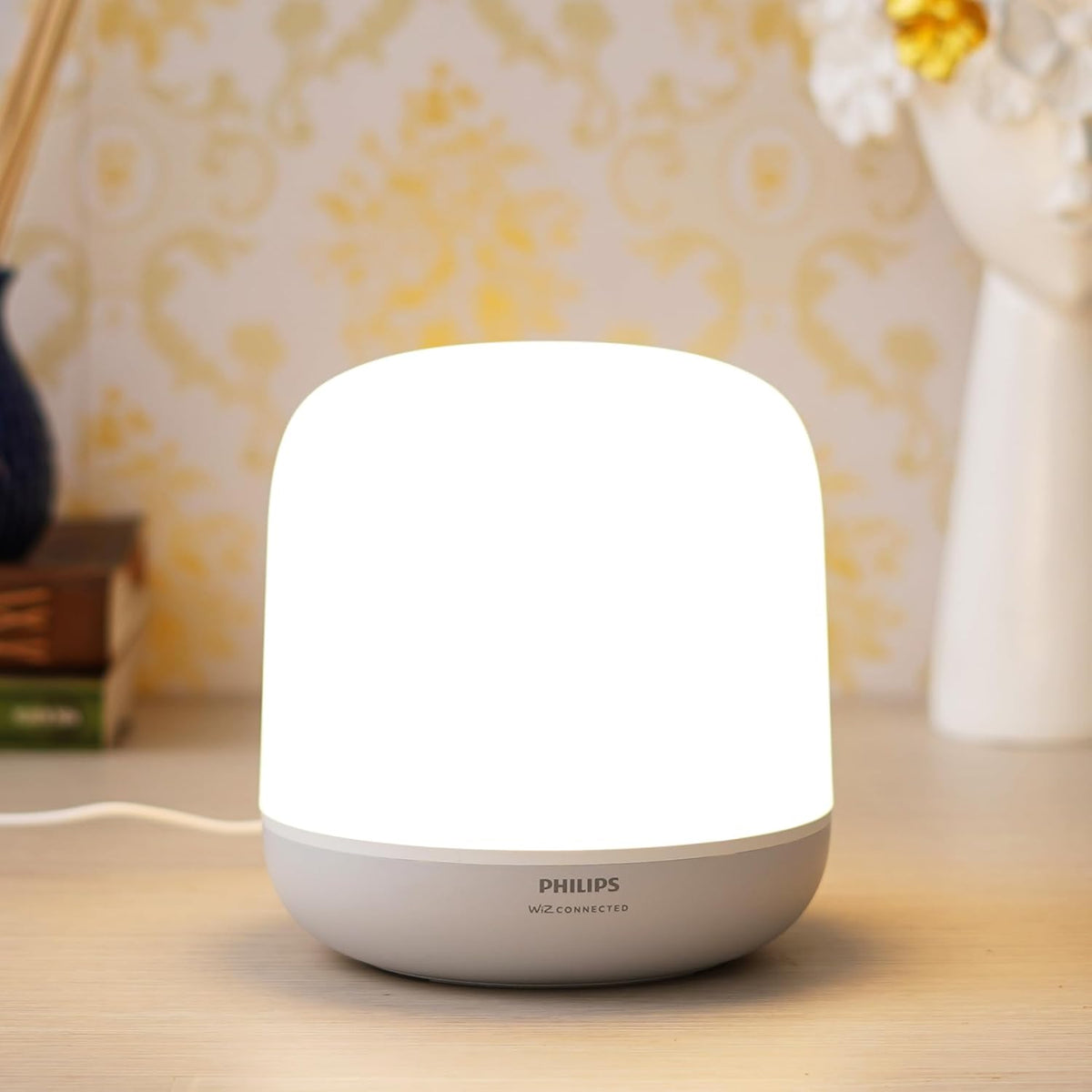 Philips 10W Wi-Fi Smart LED Table Lamp with Music Sync, Voice Control & Dimmable Feature