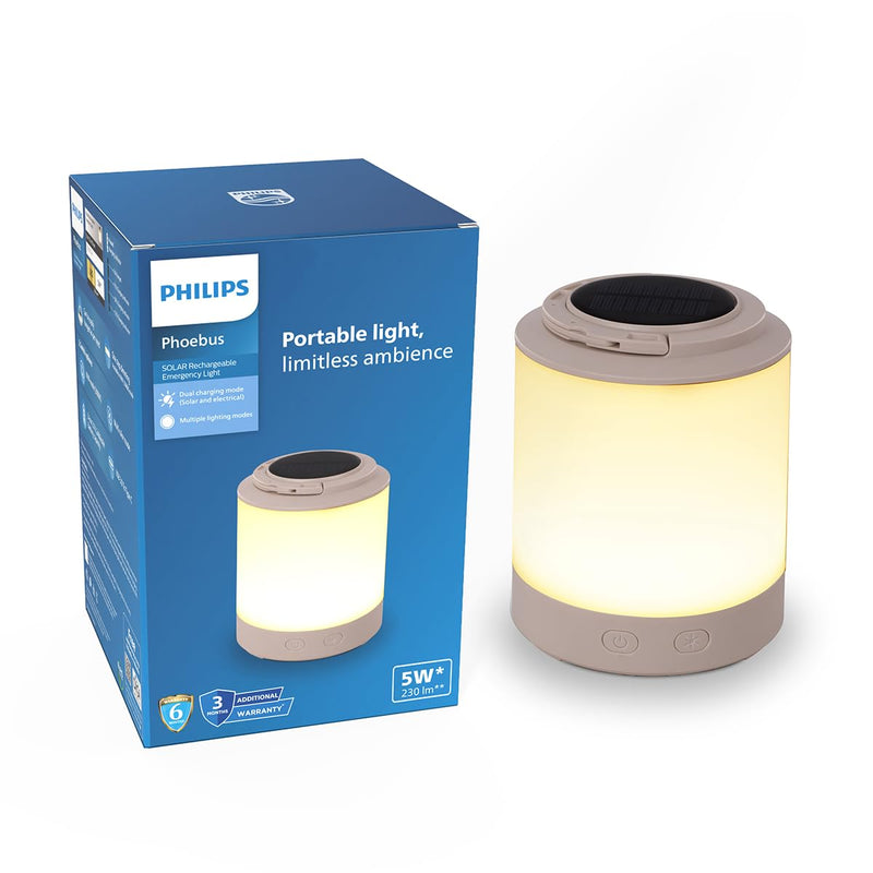 Philips Phoebus 5W Solar Emergency Light
