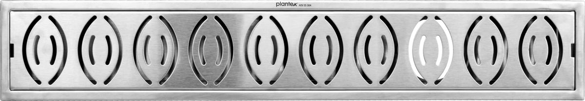 Plantex 304 Grade Stainless Steel Long Shower Drain/Floor Drainer/Jali Removable Grate/Lid for Bathroom and Kitchen (10 x 60 cm - Matt)-6