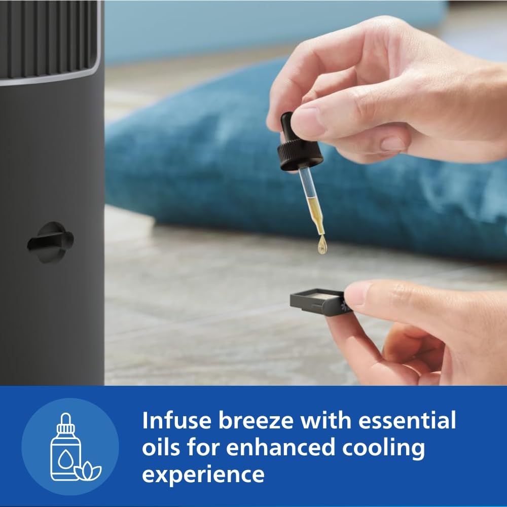 PHILIPS CX 5535/11 High Performance Bladeless Technology Tower Fan