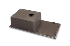 Faber Verona Ingranite36"X18"Single Bowl Sink with Drainboard &Plumbing Kit|25Yrs Warranty|Silent,Scratch,Dent & Heat Re