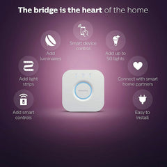 Philips 31185 MEMURU wall lamp LED white 1x11W Philips Hue White Ambiance Memuru LED cove light 3feet linkable one to