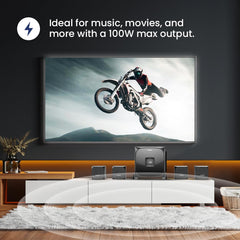 Philips Audio SPA8170B 4.1Channel 100W Bluetooth Multimedia Speaker with RiChannel Bass