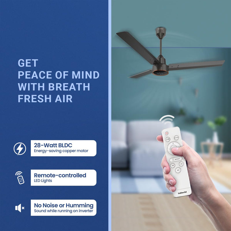 Goldmedal Oryzo BLDC 1200 mm Ceiling Fan with Remote-2