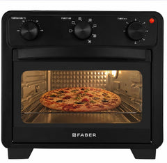 Faber AirOven 24L 1500W| View Window | Bake Tray, Tray Handle & Crumb Tray| Dishwasher safe removable parts | 5 Preset A