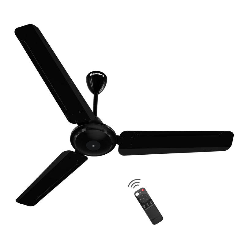 atomberg Ameza 1200mm Timeless BLDC Ceiling Fan with Remote|BEE 5 star|High Air Delivery|LED Speed Indicator|Low Noise|Timeless Design with Power Saving|2 Year Warranty|Gloss White