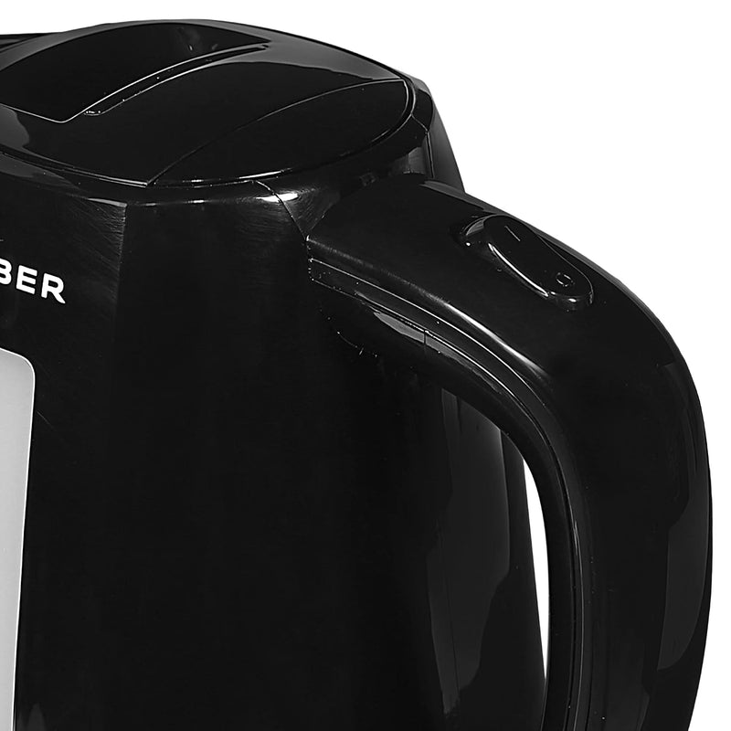 Faber Electric Kettle,FWK 1.7Litres BK boiler for Water,Transparent water gauge, detachable filter for easy cleaning, de