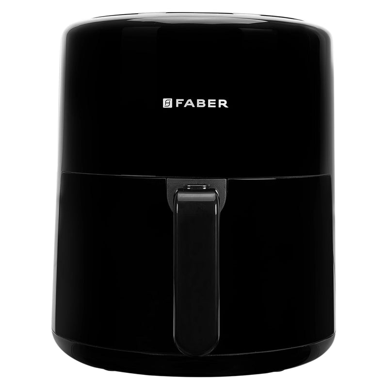 Faber 4L 1500W Digital Air Fryer | Fry, Bake, Roast | 85% Less Oil, 200°C Swirl Heating Technology |8-Preset Menu | Touc