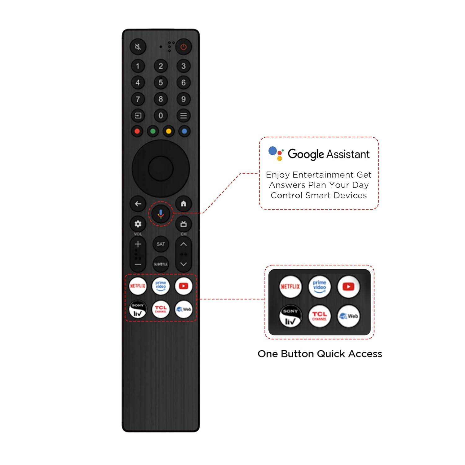 TCL 164 cm (65 inches) 4K Ultra HD Smart QLED Google TV 65T8C