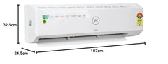 Godrej1.5 Ton 5 Star Inverter Split AC Copper, Anti-Dust Filter, SIC 18ITC5-WWR, White