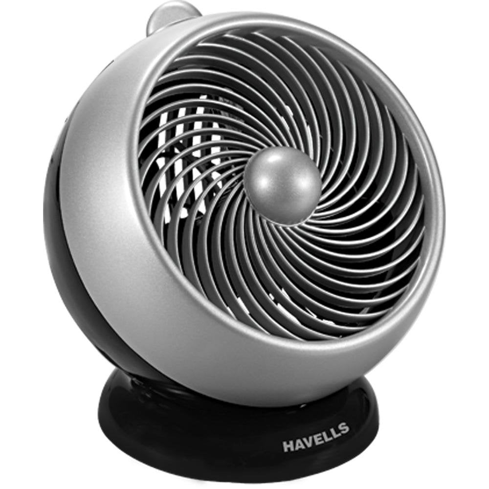 Havells I Cool 175mm Personal Fan (Black Silver)