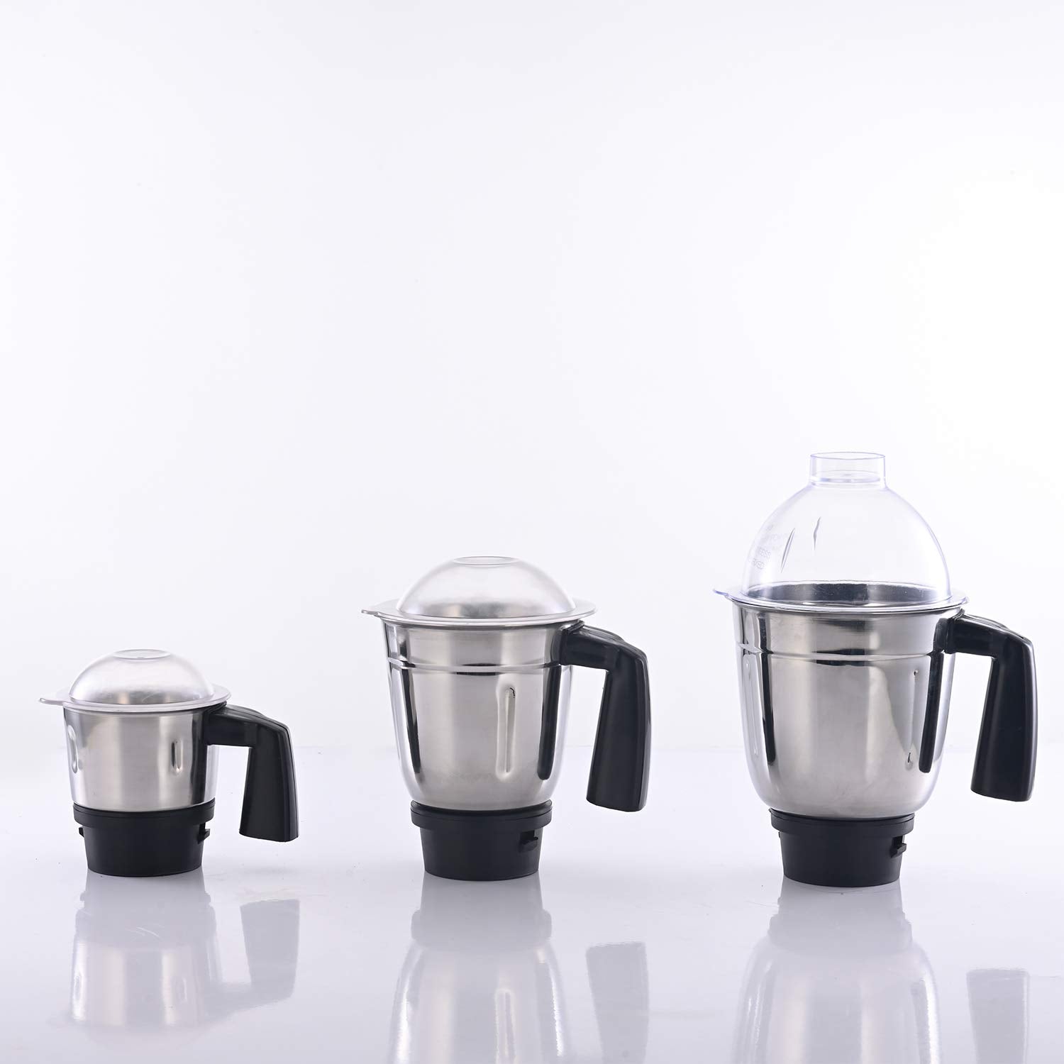 USHA Maxiquick 500-Watt Copper Motor Mixer Grinder with 3 Jars (Magenta/Black)