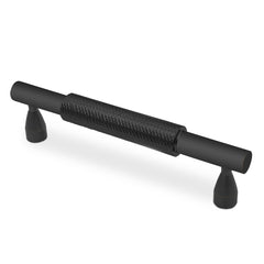 Plantex Cabinet Handle/96mm Handle for Cabinet/Wardrobe/Kitchen Handle/Door Pull-Push Handle for Home/Office - Pack of 1 (Black) (Model APS-DTC-3910)-1