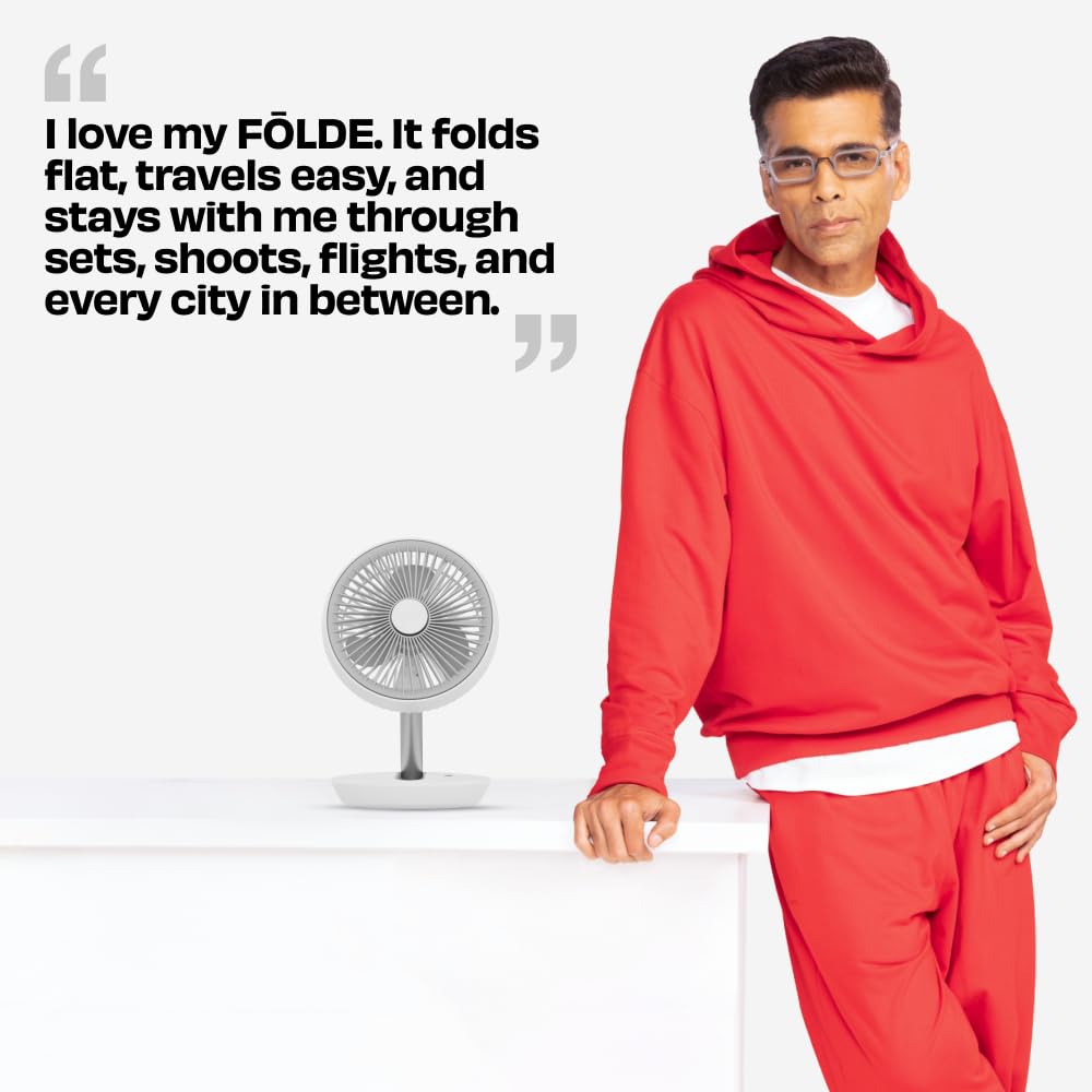 NUUK FŌLDE [v2] Personal Rechargeable Fan For Travel-5