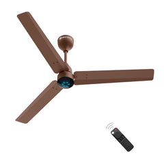 atomberg Renesa 1200mm BLDC Ceiling Fan with Remote Control | BEE 5 star Rated Energy Efficient Ceiling Fan | High Air Delivery with LED Indicators | 3 Year Warranty (Ivory & Black)