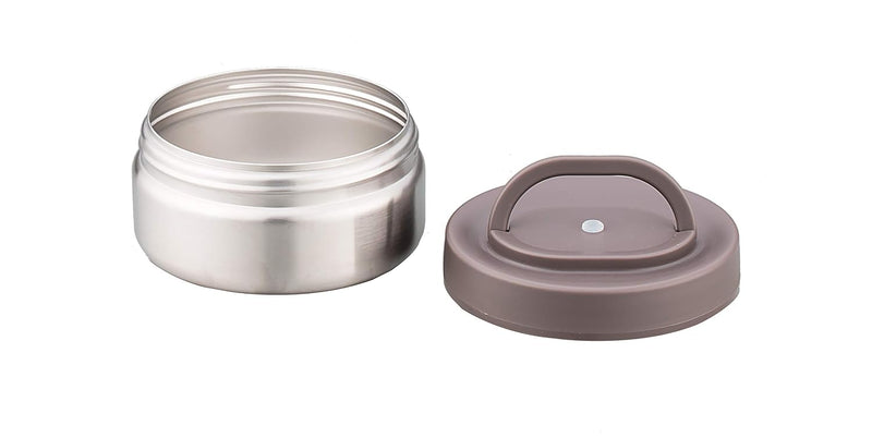 Pigeon-Fusion Vacuum Insulated Stainless Steel Lunch Box-4 Warm Grey, 25.5x15.5x27 (50405-Warm Grey)