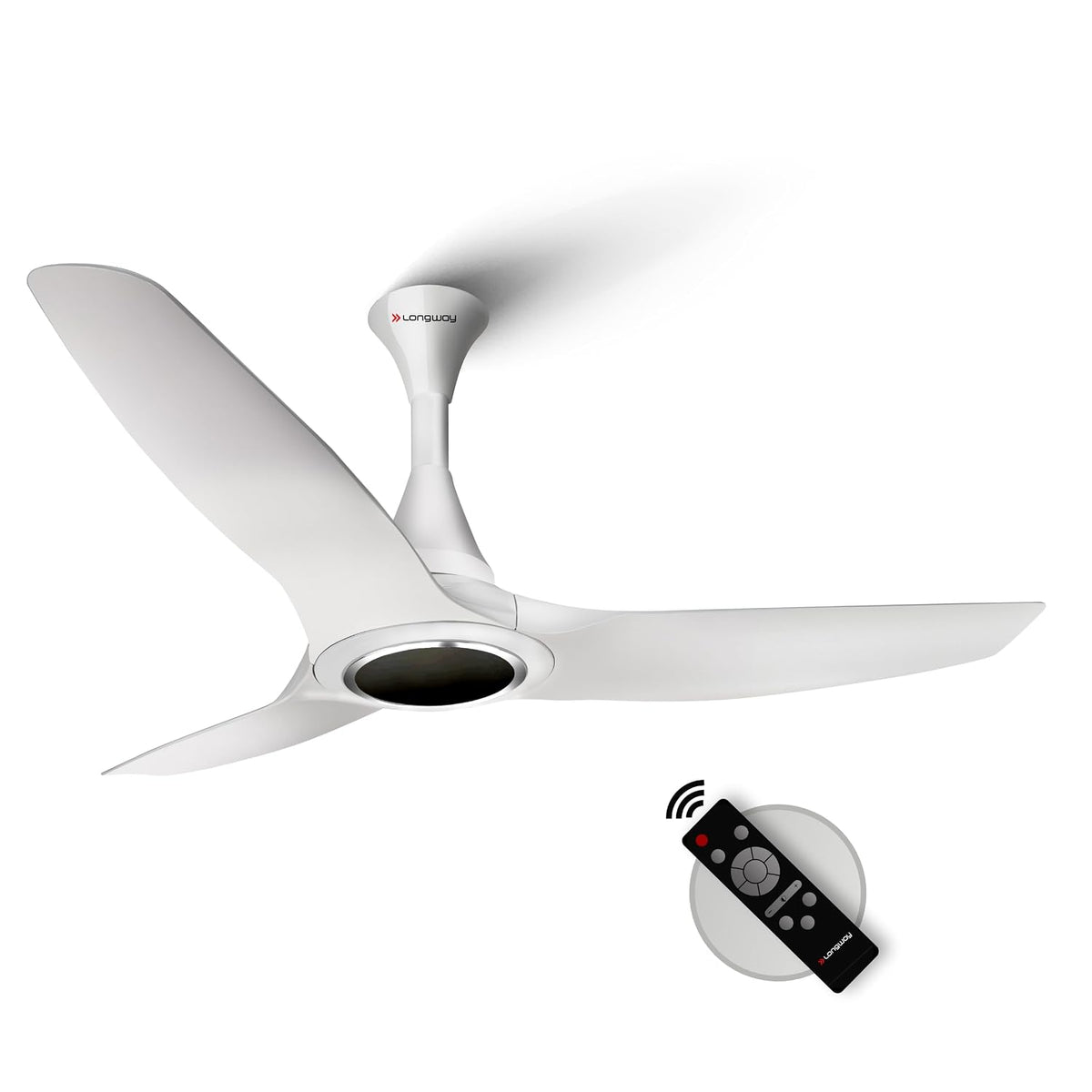 LONGWAY Glideon 1200 mm BLDC Ceiling Fan with Remote