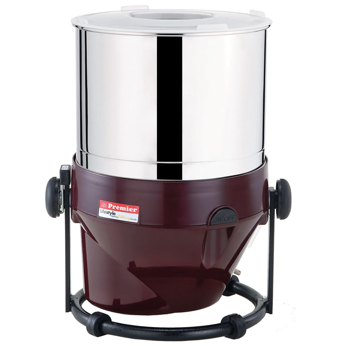 Premier Lifestyle टिल्टिंग वेट ग्राइंडर PG502 2 LTR 230 V | पिंक (गुलाबी) | इनोवेटिव टिल्टिंग डिज़ाइन, शक्तिशाली 200W मोटर, स्टाइलिश फिनिश, ग्राइंडिंग बैटर्स, पेस्ट और मसालों के लिए आदर्श | 5 साल की