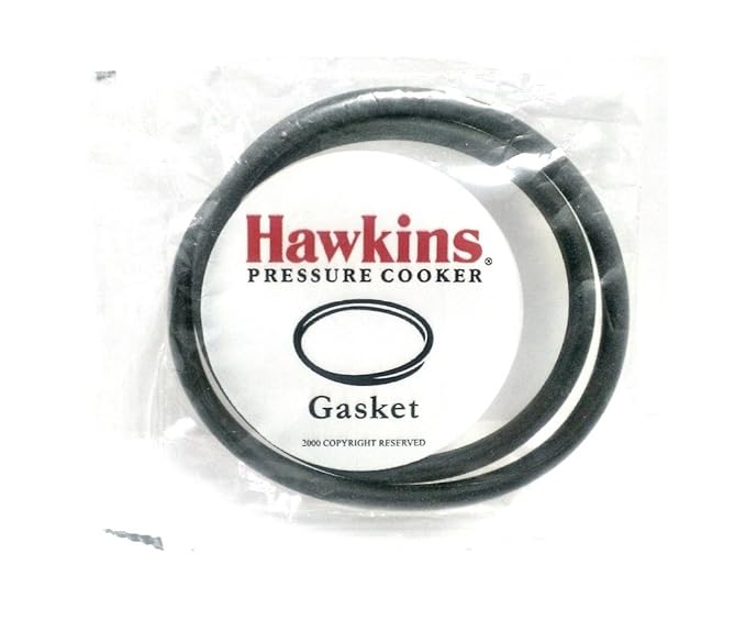 Hawkins Gasket For 1.5 Litre Hawkins Pressure Cookers|2 Litre Hawkins Stainless Steel Contura Pressure Cookers|2 Litre Hawkins Contura Black Xt Pressure Cookers,Multicolor,Standard(A00-09),1.5 Liter