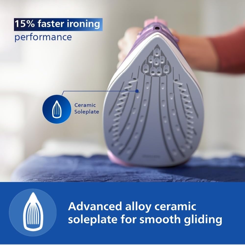 Philips Speed Pro DST3020/30 Steam iron, Purple
