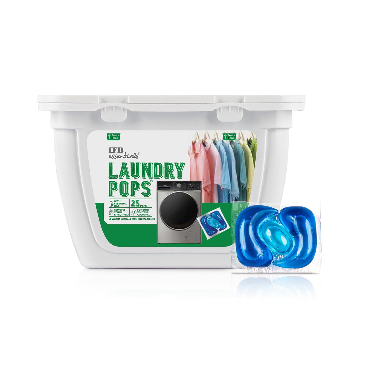IFB Essentials Laundry Pops, Capsule