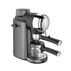 KAFF VIENNA 800 Watts Espresso, Cappuccino and Latte Coffee Maker, Glass Carafe Jar, 750W, with Automatic Pressure-Release, Over-Heat and Over-Pressure Protecting Device (Red)
