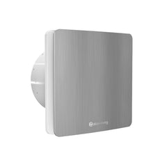 atomberg Studio Exhaust Fan 150mm (6 Inches) | BLDC Motor | 6.8W| Low Noise | 2000 RPM| Ideal for Bathroom,Kitchen | Easy to Clean | Installation-Round Cut (153mm) | 2 Years Warranty (Brushed Steel)