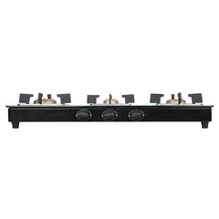 Faber Glass Top 3 Burner Gas Stove (Hob Cooktop Pearl 3BB BK) with Jumbo Burner, Diamond Coated Pan Support, Manual Igni