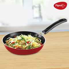 Pigeon Storm Non Stick Fry Pan, 240 IB, 1 Piece, Red