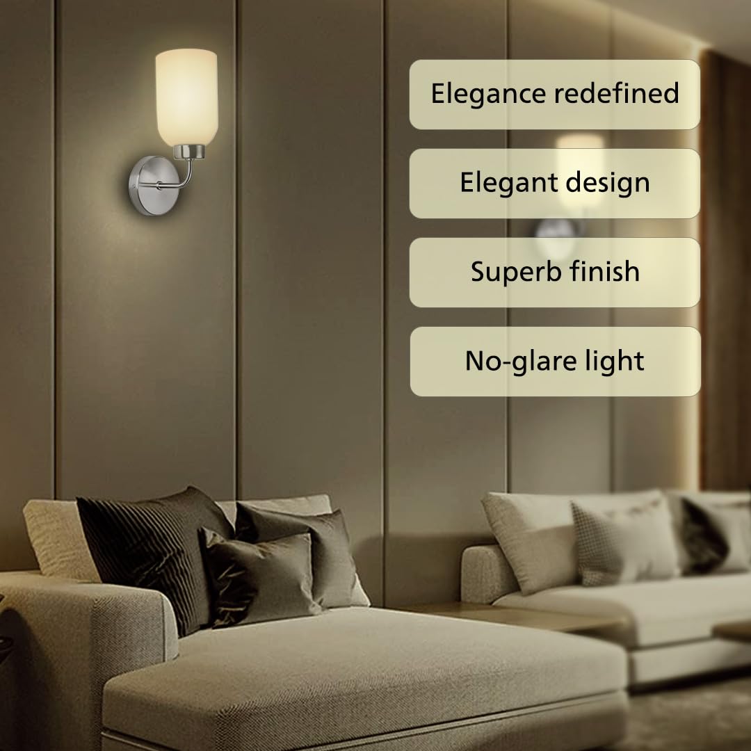 Philips Glow Nickel Wall Light