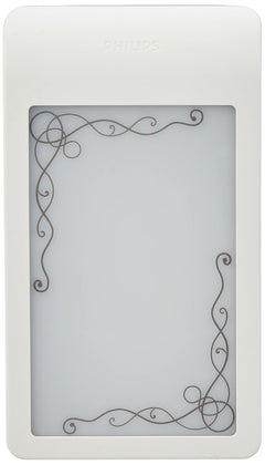 Philips 10W Decorative Wall Light/Wall Lamp (White, B0BNVPD94J)