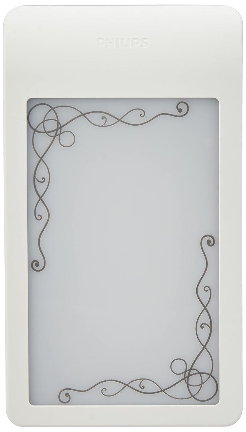 Philips 10W Decorative Wall Light/Wall Lamp (White, B0BNVPD94J)