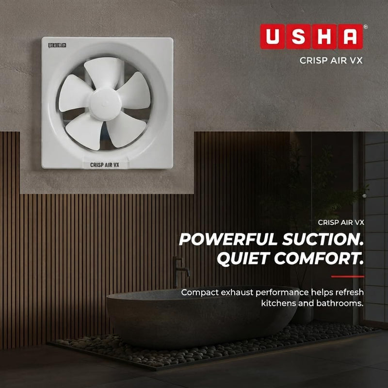 USHA CRISP AIR VX 150mm Exhaust Fan-6