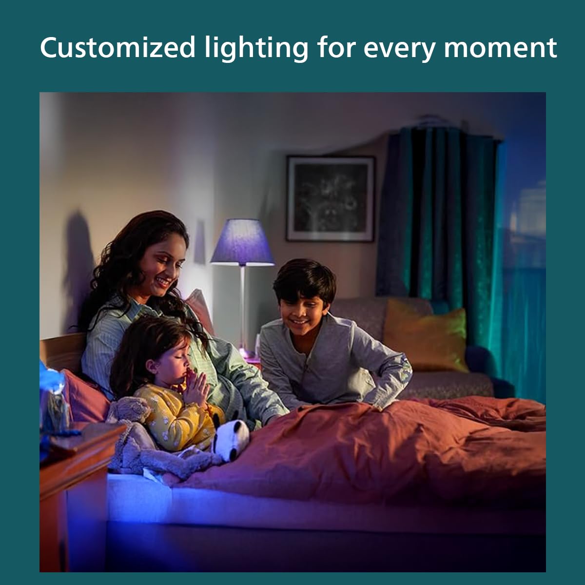 Philips Multi - Wattage LED Bulb (Pack of 2)