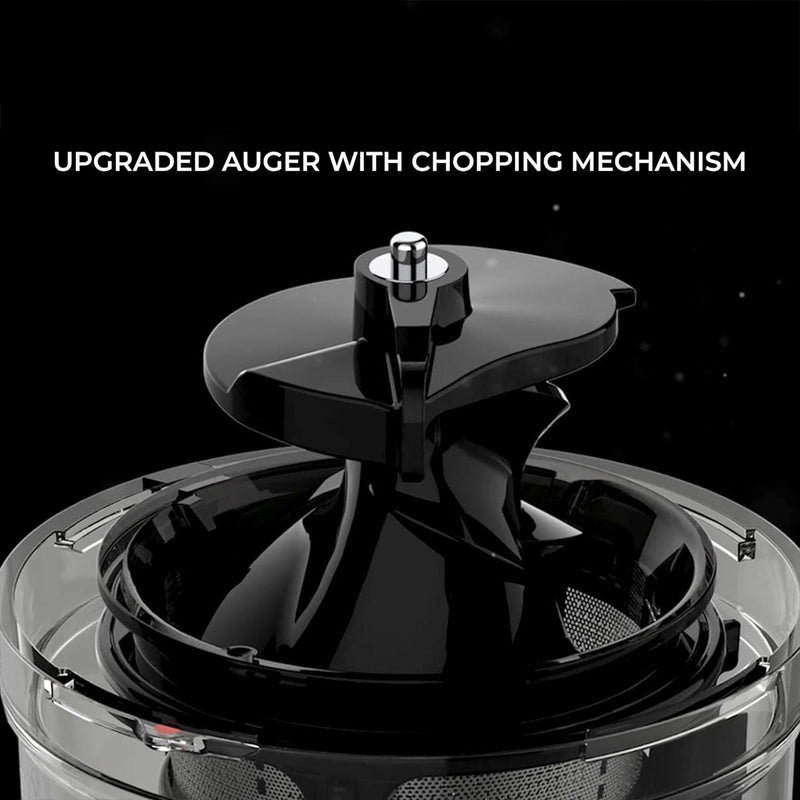 Kuvings REVO830 Red Luxury Cold Press Whole Slow Juicer, World's 1st Patented Auto-Cutting Auger to reduce juicing time, 12 Yrs Motor Warranty, 240W Strong Motor, All-in-1 Fruit & Vegetable Juicer