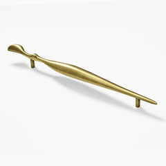 Plantex Cabinet Handle/224mm Handle for Cabinet/Furniture/Door Pull-Push Handle for Home/Office - Pack of 1 (Brass Antique) (Model APS-DTC-9136)-1